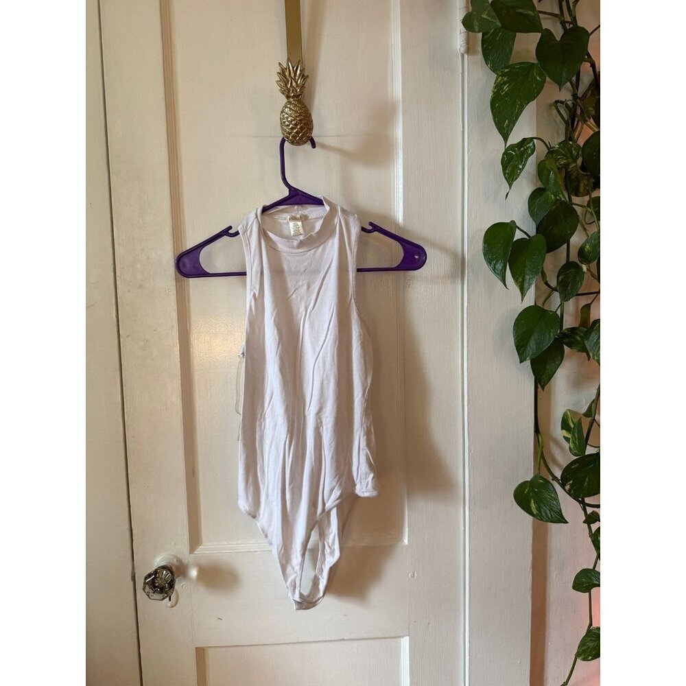 BOZZOLO women’s size small white bodysuit